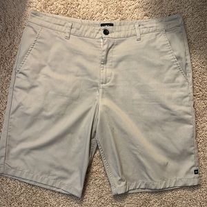 O’Neill 38W Relaxed Fit Tan Khaki Shorts